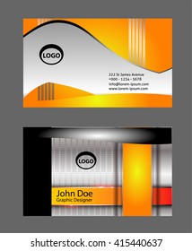 business cards setÂ 
