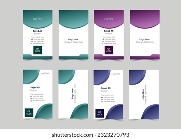 Business cards are cards bearing business information about a company or individual.