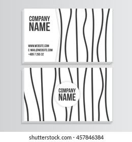 Business cards blank mockup