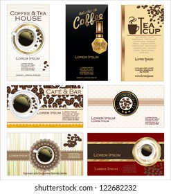 Business cards for cafe and restaurant