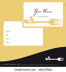 Business Cards - Catering