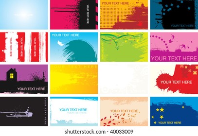 business cards design
