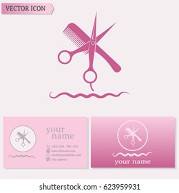 Hair Stylist Business Cards Images Stock Photos Vectors