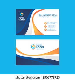 business cards design templates with Trendy and modern design, easy editable to get your professional quality business cards