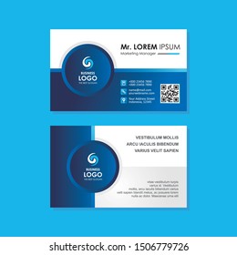 business cards design templates with Trendy and modern design, easy editable to get your professional quality business cards