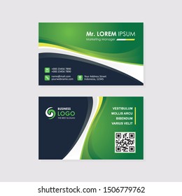 business cards design templates with Trendy and modern design, easy editable to get your professional quality business cards