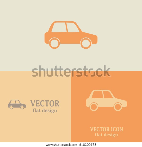 Business cards
design. vector illustration of
car