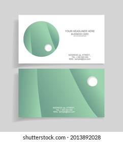 Business cards Design.  Vector Template layout.