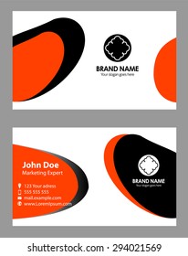 Business cards Elements for design 