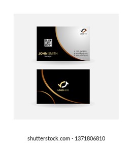 business cards front back business needs business introduction company promotion simple and elegant design
