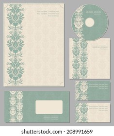 tarjetas de visita o invitaciones con fondo abstracto para cualquier ocasión 