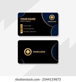 Business cards with a logo that says your name on them