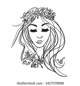
For business cards, posters, polygraphy.  
the girl in the corona. Makeup