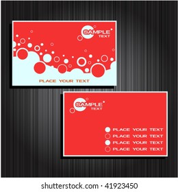 business cards set 24