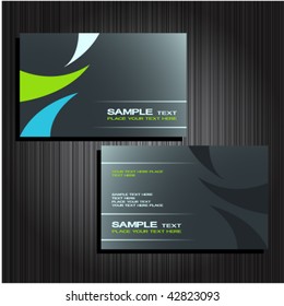 business cards set 25