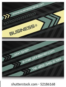 business cards set 45