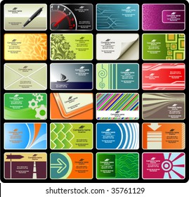 business cards (set 8)