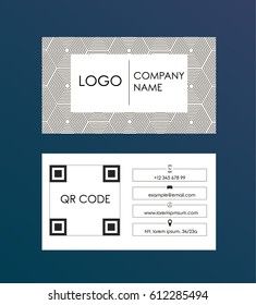 Business cards template.