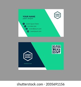 Business cards Template Design, can be used immediately