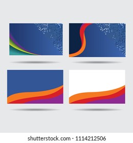 business cards vector.