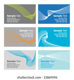 Business Cards. Vector