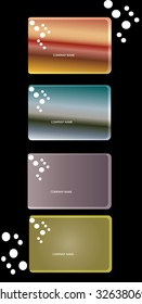 business cards vector