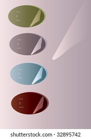 business cards vector