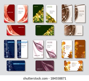 Business Cards. Vector Designs.