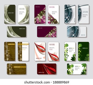 Business Cards. Vector Designs.