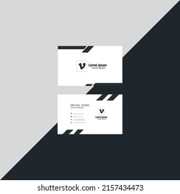 Tarjetas de visita, Vector de empresa, Tarjetas de visita simples