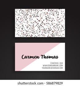 Business Cards. Vintage decorative elements. Geometric pattern. Vector illustration. Islam, Arabic, Indian, turkish, pakistan, chinese, ottoman motifs.