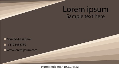 Business card,vector illustration