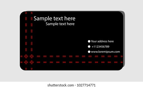 Business card,vector illustration