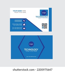 Business Card,Vector Modern Creative and Clean Business Card Template ,creative new blue business card design.Vector,Illustrations.