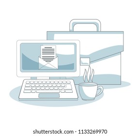 Business cartoon elements