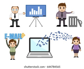 Business Cartoon Vectors