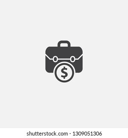 business case base icon. Simple sign illustration. business case symbol design. Can be used for web, print and mobile