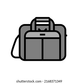 business case color icon vector. business case sign. isolated symbol illustration