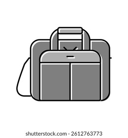 business case color icon vector. business case sign. isolated symbol illustration