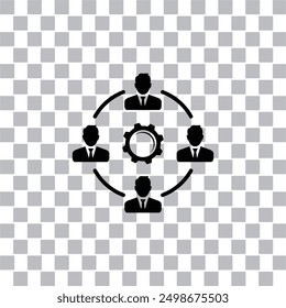business case icon , businessman icon