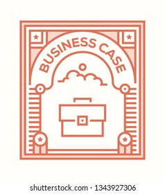 BUSINESS CASE ICON CONCEPT