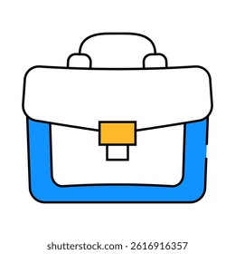 business case line icon vector. business case sign. isolated symbol illustration