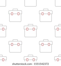 Business case seamless pattern design, Repeat textile design. Fabric print.
