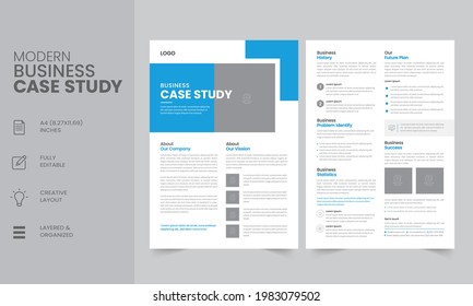 1,258 Case study layout Images, Stock Photos & Vectors | Shutterstock