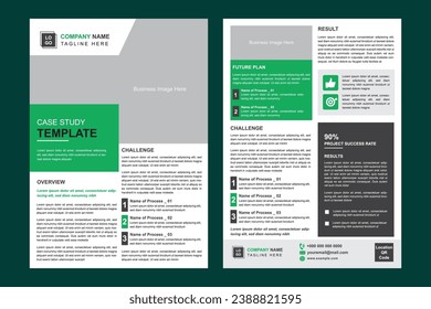 Business Case Study Template Design for You