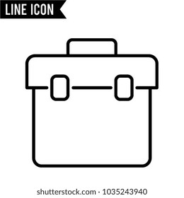 business case vector icon