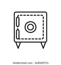 business cash money line design vector illustration