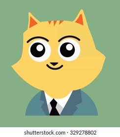 Business cat