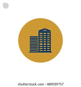  Business center icon Vector.
