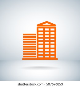  Business center icon Vector.